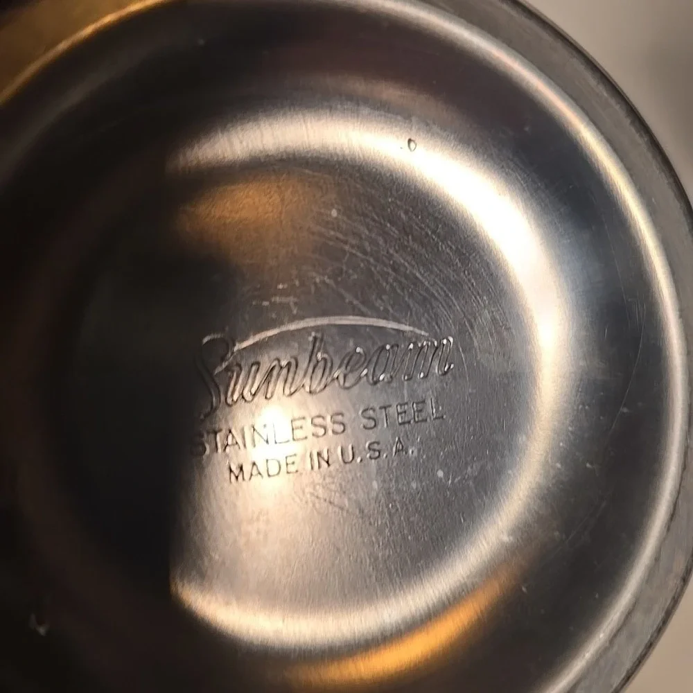 Vintage Sunbeam MixMaster Stainless Stand Mixer Replacement Parts‎ - Small Bowl